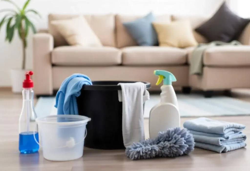 How to Deep Clean the Living Room