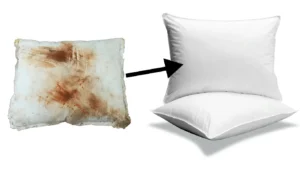 How to wash pillows.