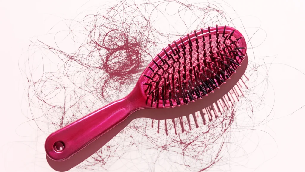 How to clean hairbrushes and combs.