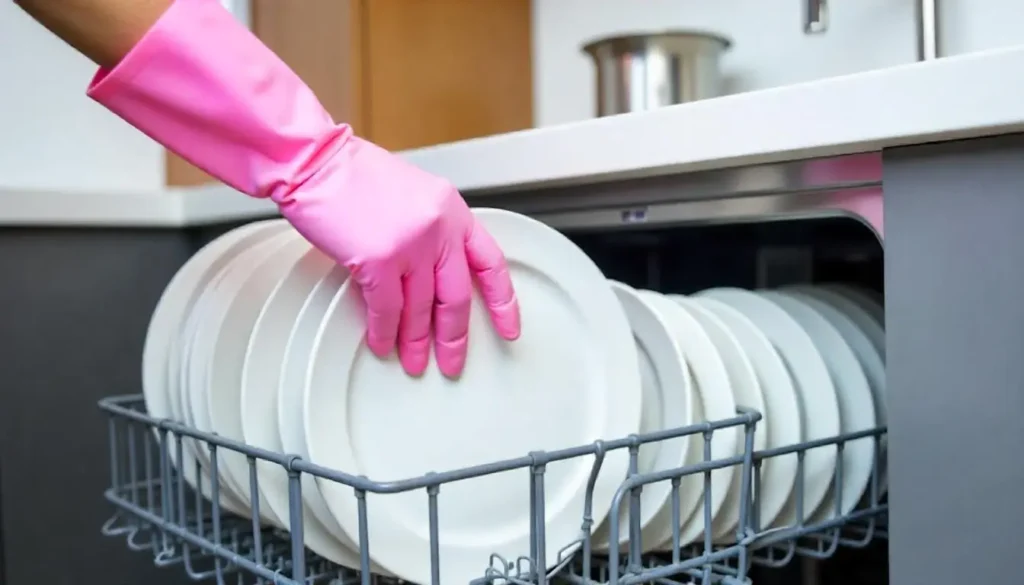 Clean your dishwasher.