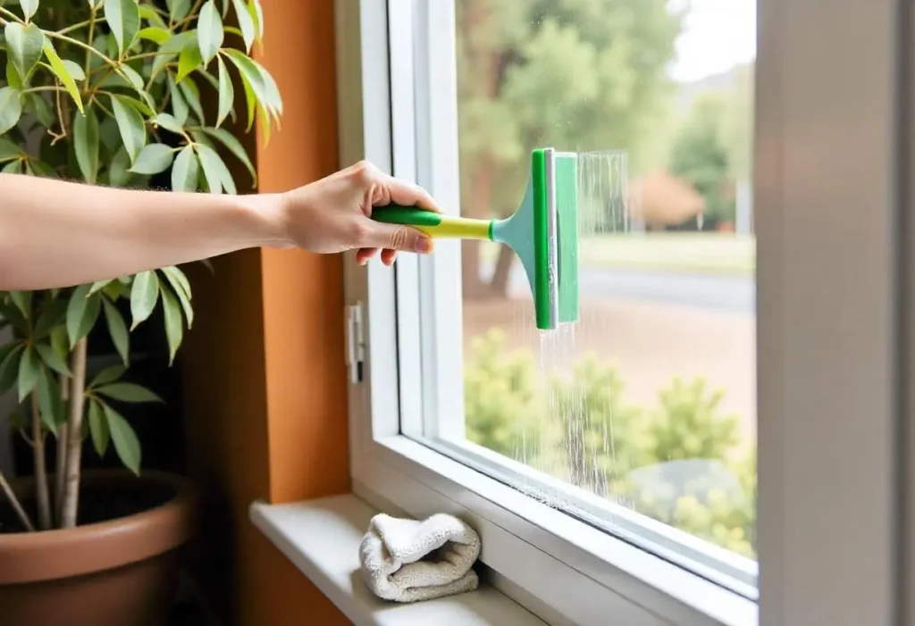 How to house windows sparkling clean.